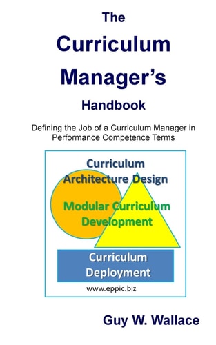 The Curriculum Manager's Handbook Defining the Job of a Curriculum Manager in Performance Competence Terms