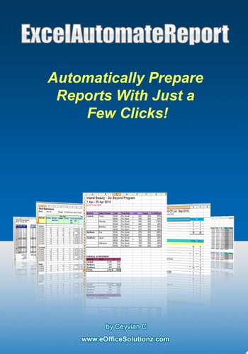 Excel Automate Report Automatically Prepare Reports with Just a Few Clicks!