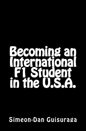 Becoming an International F1 Student in the U. S. A.