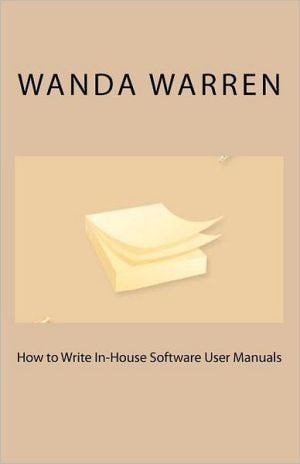 How to Write In-House Software User Manuals
