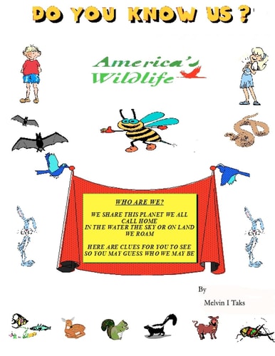 Do You Know Us? Guess Who Rhymes about North American Animals