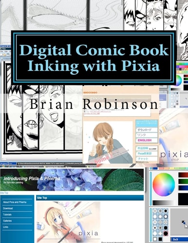 Digital Comic Book Inking with Pixia