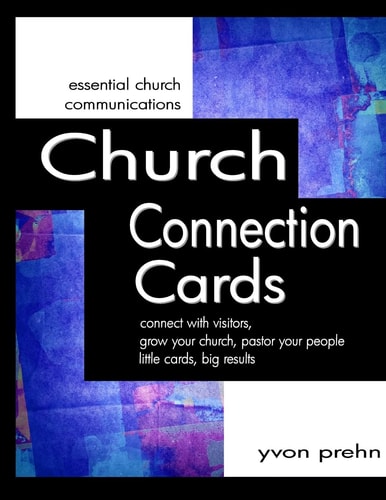 Church Connection Cards Connect with Visitors, Grow Your Church, Pastor Your People, Little Cards, Big Results