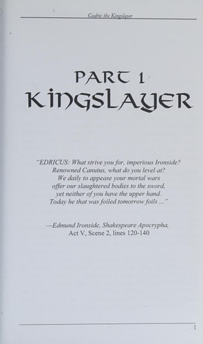 Godric the Kingslayer Sons of Mercia