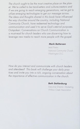 Outspoken Conversations on Church Communication