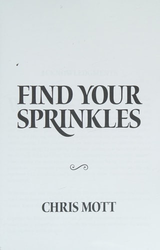 Find Your Sprinkles
