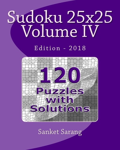 Sudoku 25x25 Vol IV Volume IV