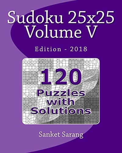 Sudoku 25x25 Vol V Volume V