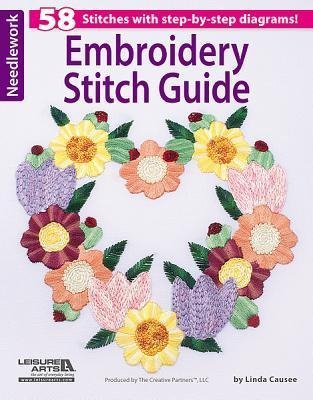 Embroidery Stitch Guide: 58 Beautiful Embroidery Stitches with Step-By-Step Diagrams!
