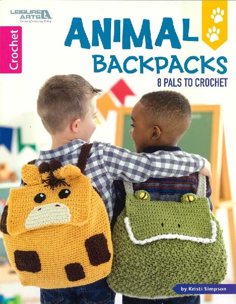 Crochet Animal Backpacks: 8 Pals to Crochet