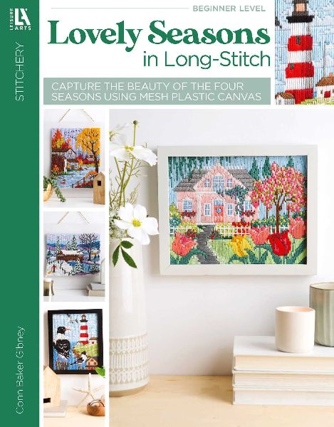 Lovely Seasons in Long-Stitch: Capture the Beauty of the Four Seasons Using Mesh Plastic Canvas