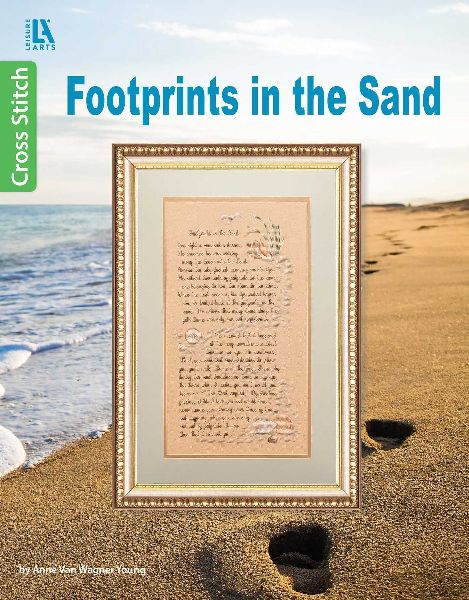 Footprints in the Sand Cross Stitch