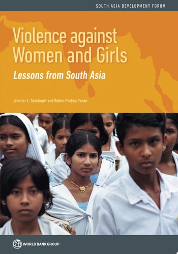 Violence Against Women and Girls Lessons from South Asia