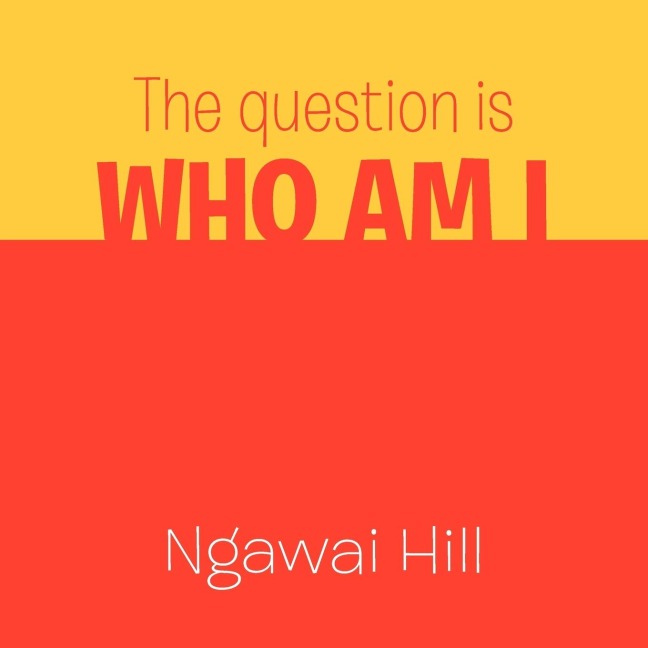 The question is WHO AM I: a Builder