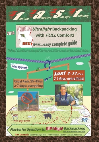 Flexible Adaptive Sub-Light Trekking Lightest Ultralight Backpacking with Full Comfort