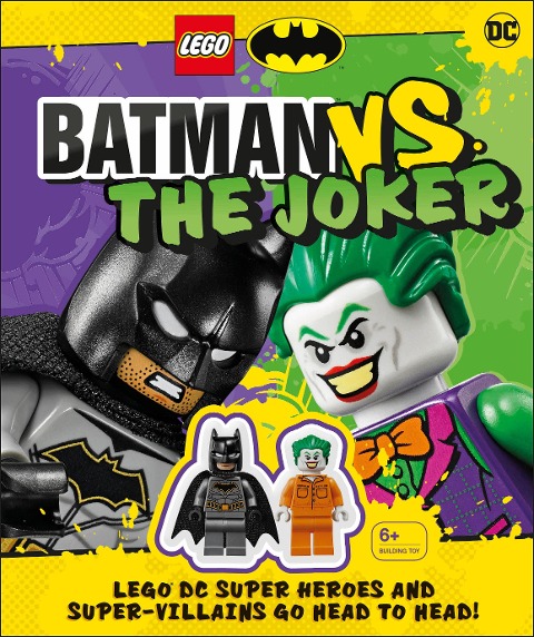 Lego Batman Batman vs. the Joker: Lego DC Super Heroes and Super-Villains Go Head to Head W/Two Lego Minifigures!