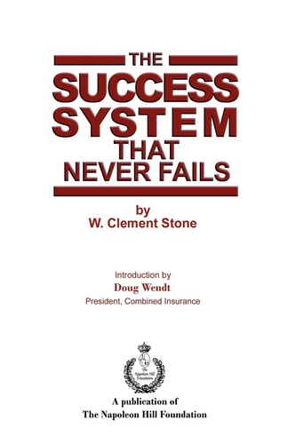 The Success System that Never Fails