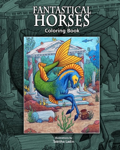 Fantastical Horses Coloring Book