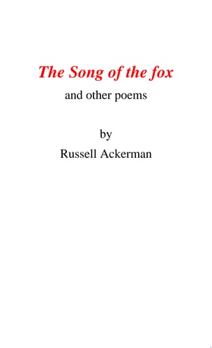 The Song of the Fox and other poems