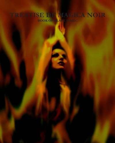'Treatise De Magica Noir' - 'Book Of Black Magic' Satanic Bible, Occult, Crowley, HP Lovecraft