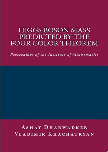 Higgs Boson Mass predicted by the Four Color Theorem