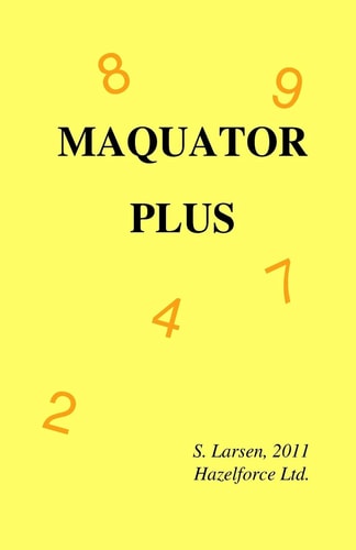 Maquator Plus 2011 - Puzzles for the Creative Mind