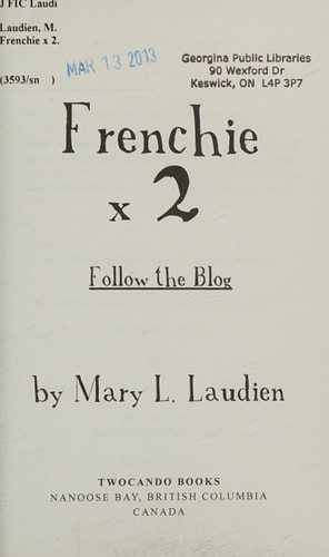 Frenchie X 2 Follow the Blog