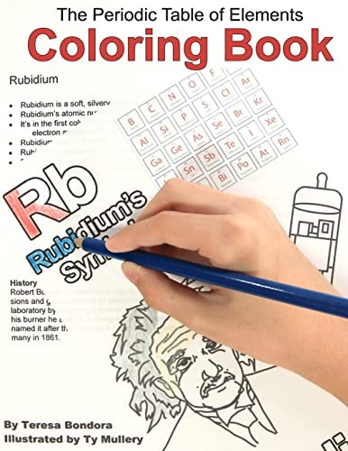 The Periodic Table of Elements Coloring Book