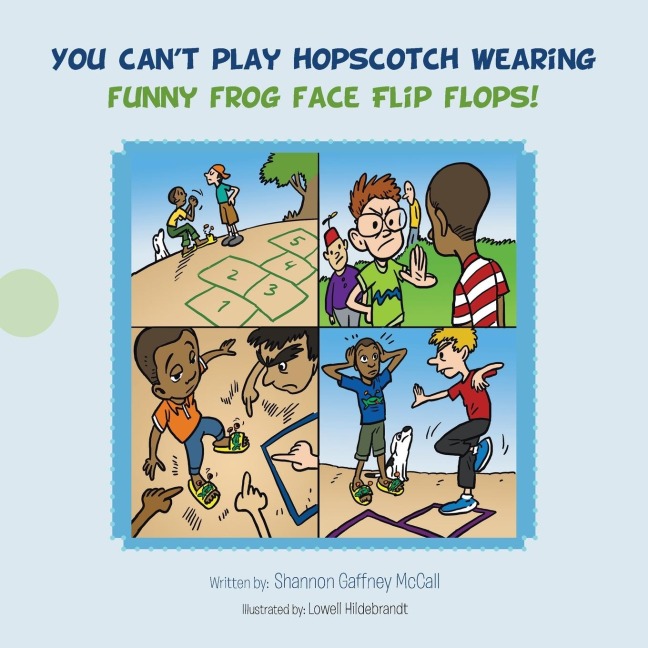 You cant play hopscotch wearing funny frog face flip flops!
