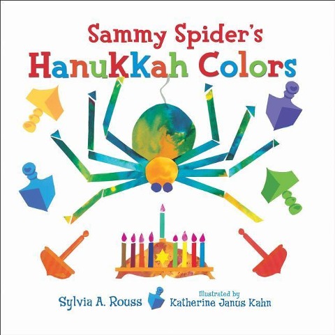 Sammy Spiders Hanukkah Colors