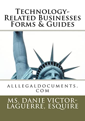 Technology-Related Businesses Forms and Guides Alllegaldocuments. Com