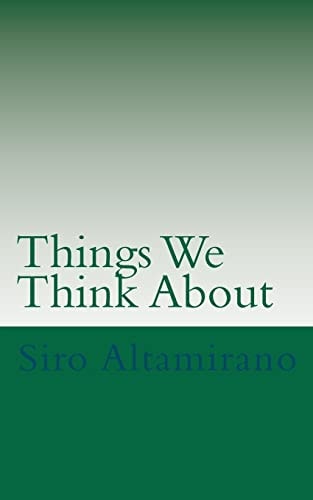 Things We Think About