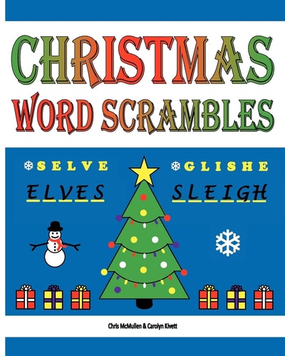 Christmas Word Scrambles Puzzles for the Holidays