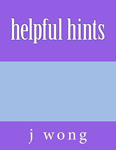 Helpful Hints