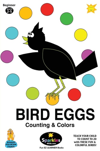 Bird Eggs - Counting and Colors Count to 20 with Fun and Colorful Birds!
