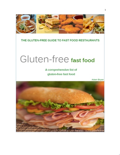 The Gluten Free Guide to Fast Food Restaurants