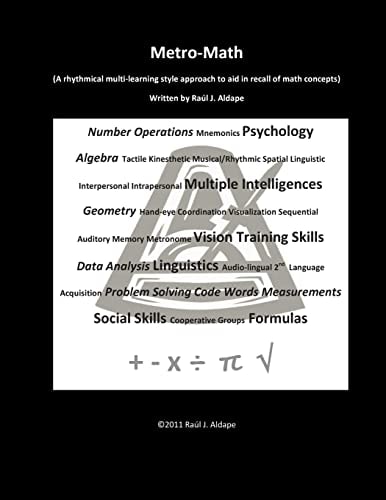 Metro-Math A Rhythmical Multi-learning Style Approach to Aid in Recall of Math