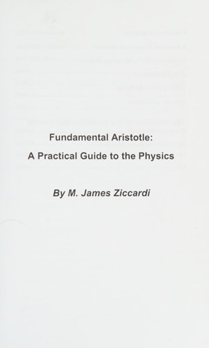 Fundamental Aristotle A Practical Guide to the Physics