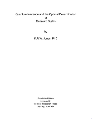 Quantum Inference and the Optimal Determination of Quantum States
