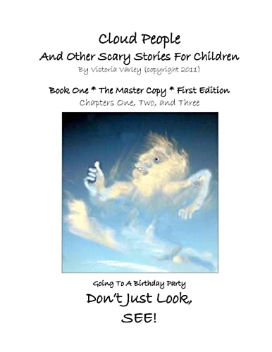 CLOUD PEOPLE and Other Scary Stories for Children The Master Copy. A Complete Set of Three.