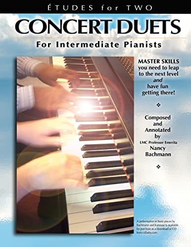 Etudes for Two Concert Duets for Intermediate Pianists