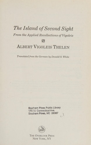 The Island of Second Sight A Novel