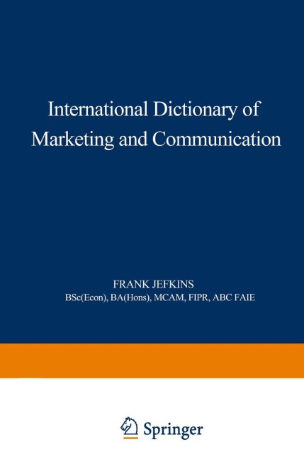International Dictionary of Marketing and Communication