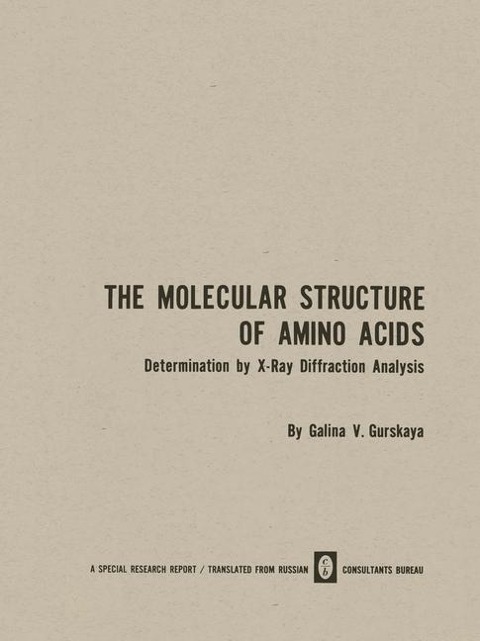 The Molecular Structure of Amino Acids: Determination by X-Ray Diffraction Analysis