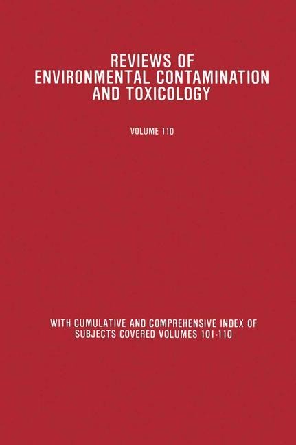 Reviews of Environmental Contamination and Toxicology: Continuation of Residue Reviews