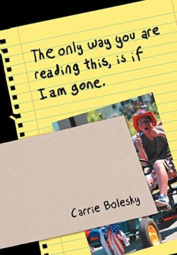 The Only Way You Are Reading This, Is If I Am Gone