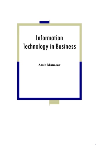 Information Technology in Business