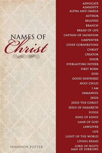Names of Christ Red Cover