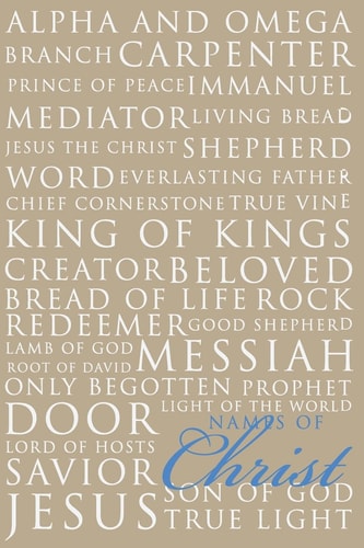 Names of Christ Brown Cover