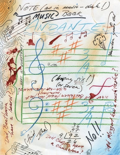 Music Note-Book ~ Not for the Faint of Heart